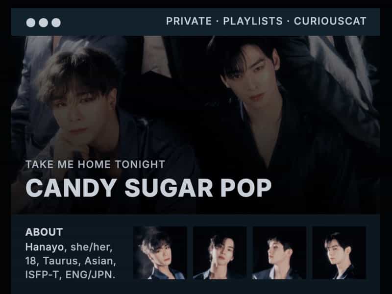 aesthetic carrd template fireworks preview