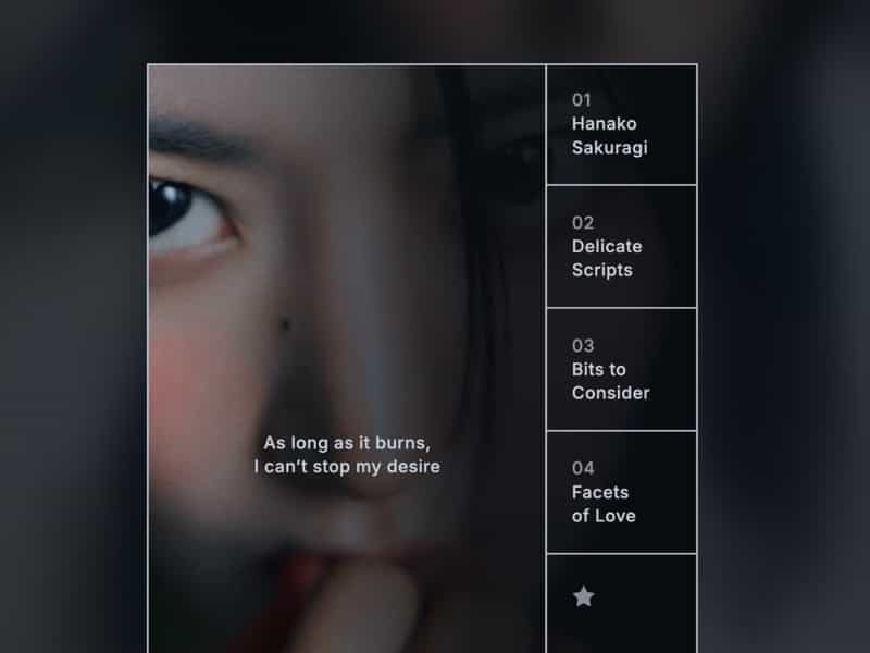 aesthetic carrd template fragile preview